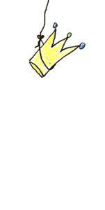 Fallende Krone der Schnürliprinzessin